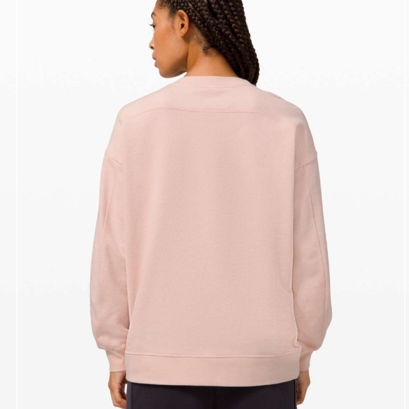 Lululemon Perfectly Oversized Crew In French Terry - Picture 4 of 14